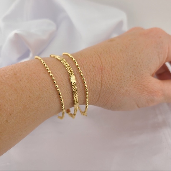 Jewelry - Elegant Goldfilled Bracelet Set